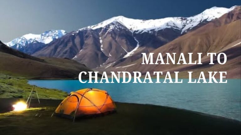 Manali to Chandratal Lake Distance
